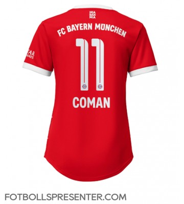 Bayern Munich Kingsley Coman #11 Hemma Matchtröja Dam 2022-23 Kortärmad
